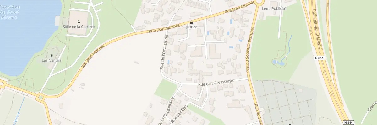 Plan du 20T Rue de l’Orvasserie à Saint-Herblain