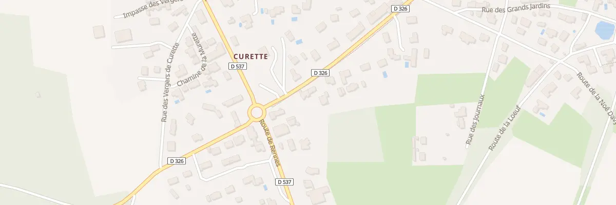 Plan du 75 Rue de curette à Grandchamp-des-Fontaines