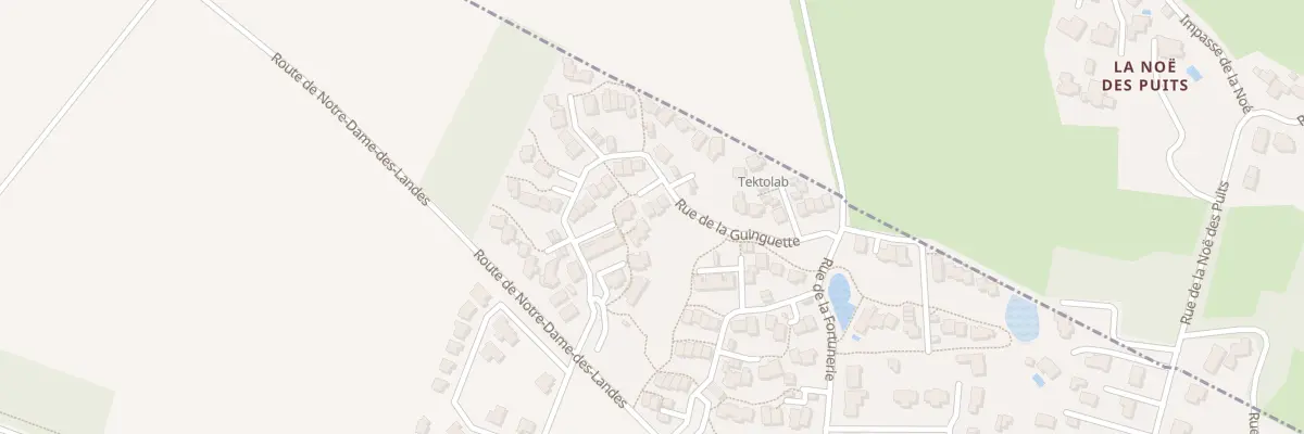 Plan du 38 Rue de la guinguette à Treillières