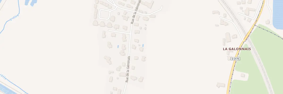 Plan du 29 Rue de la Géminais à Chevaigné