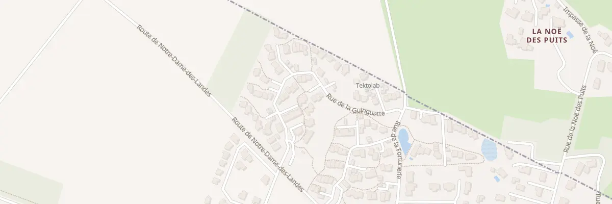 Plan du 14B Rue de la guinguette à Treillières