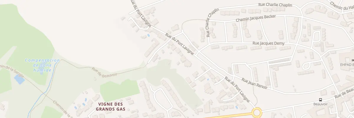 Plan du 32 Rue de Port Lavigne à Bouguenais