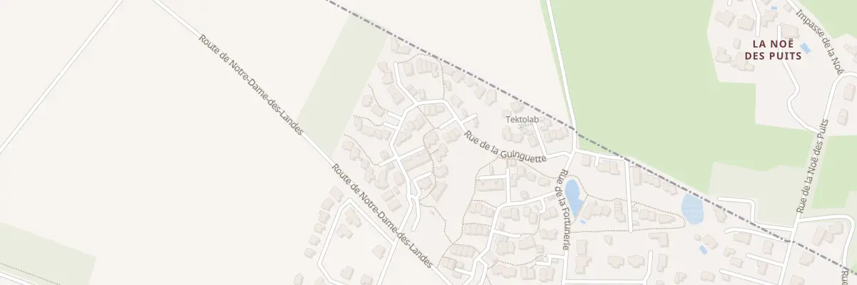 Plan du 14 Rue de la guinguette à Treillières
