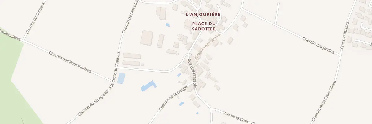 Plan du 9 Rue des pressoirs à La Chapelle-Palluau