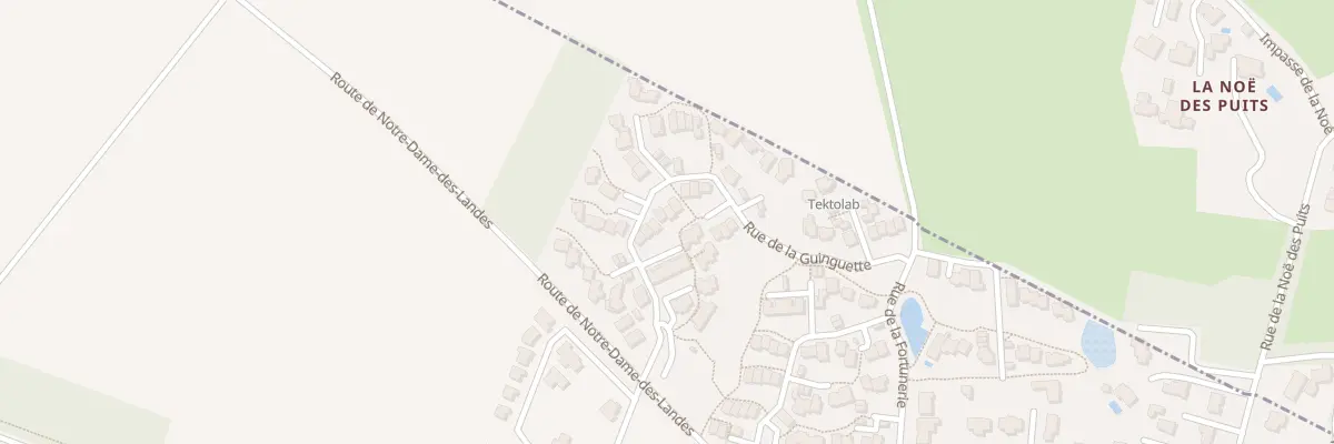 Plan du 22 Rue de la guinguette à Treillières