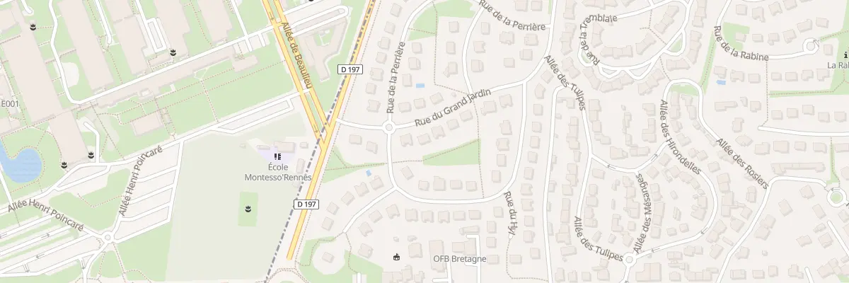 Plan du 8 Rue du Grand Jardin à Cesson-Sévigné
