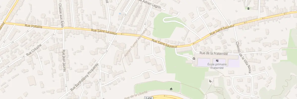 Plan du 99 Rue Saint Sauveur à Cherbourg-en-Cotentin