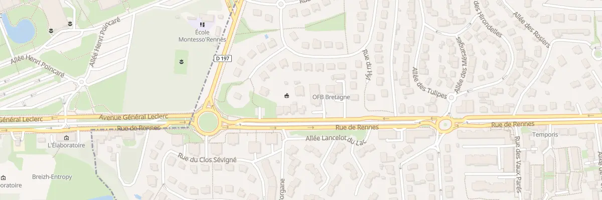 Plan du 88B Rue de Rennes à Cesson-Sévigné
