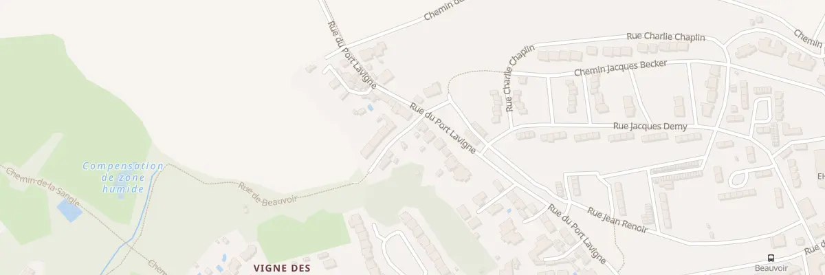 Plan du 38 Rue de Port Lavigne à Bouguenais