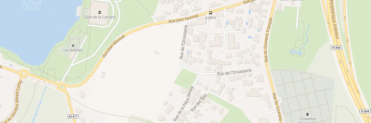 Plan du 30 Rue de l’Orvasserie à Saint-Herblain