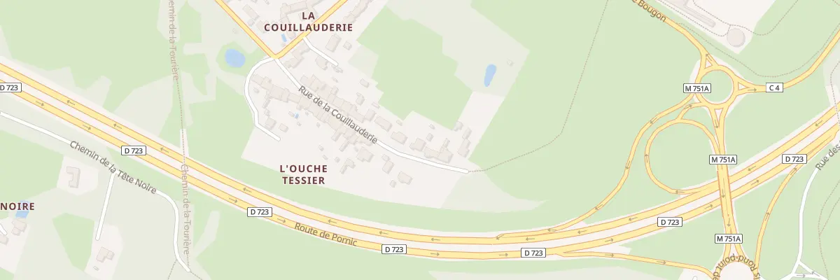 Plan du 62 Rue de la Couillauderie à Bouguenais