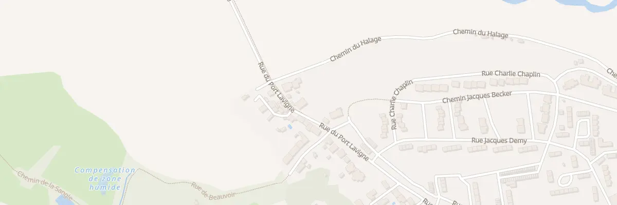 Plan du 5 Rue de Port Lavigne à Bouguenais