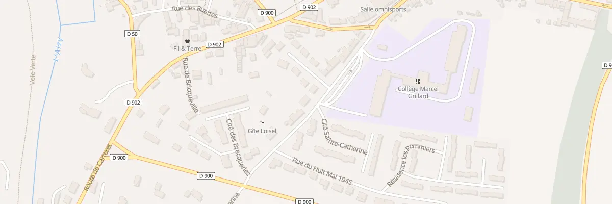 Plan du 16C Rue Sainte Catherine à Bricquebec-en-Cotentin