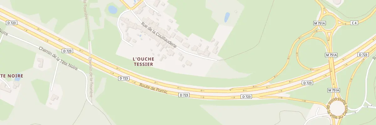 Plan du 65 Rue de la Couillauderie à Bouguenais