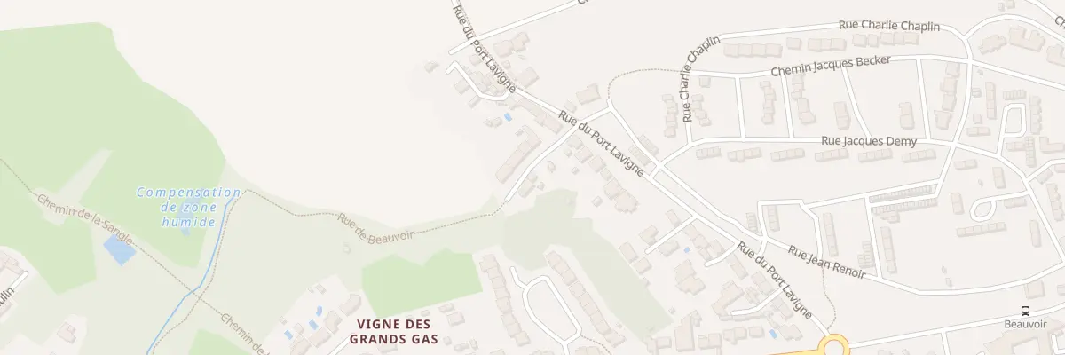 Plan du 2 Che de la Rinière à Bouguenais