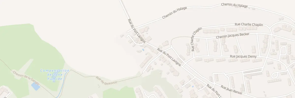 Plan du 46 Rue de Port Lavigne à Bouguenais