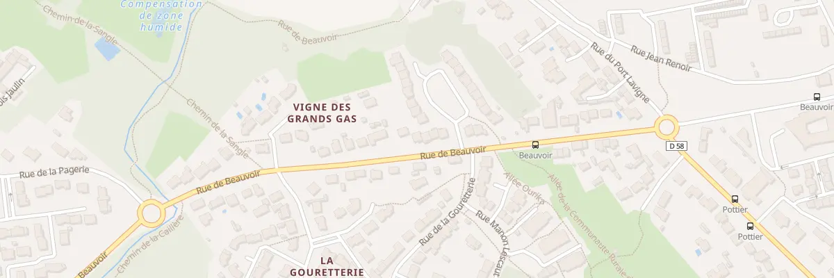 Plan du 31 Rue de Beauvoir à Bouguenais
