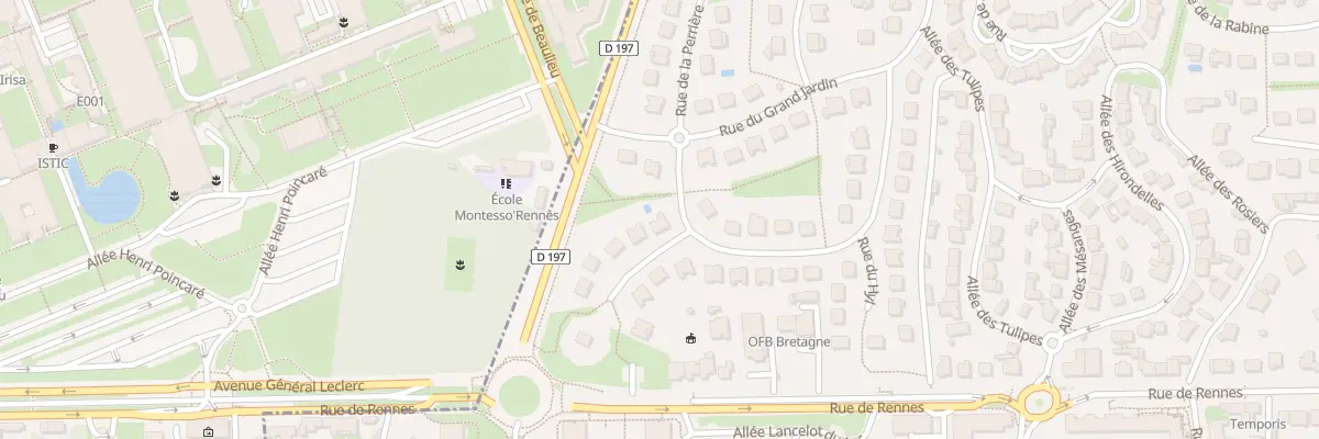 Plan du 2 Rue du Hyl à Cesson-Sévigné