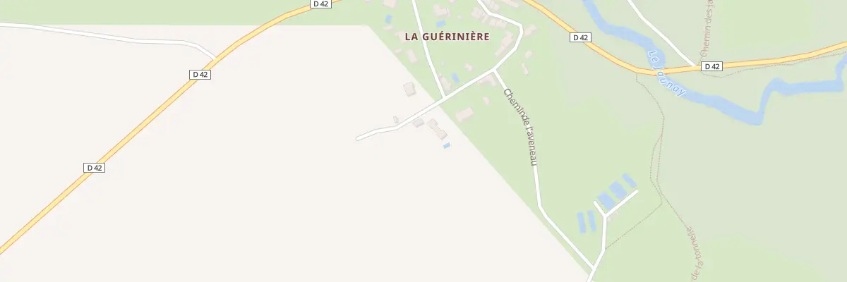 Plan du 15 La Guérinière à Beaulieu-sous-la-Roche