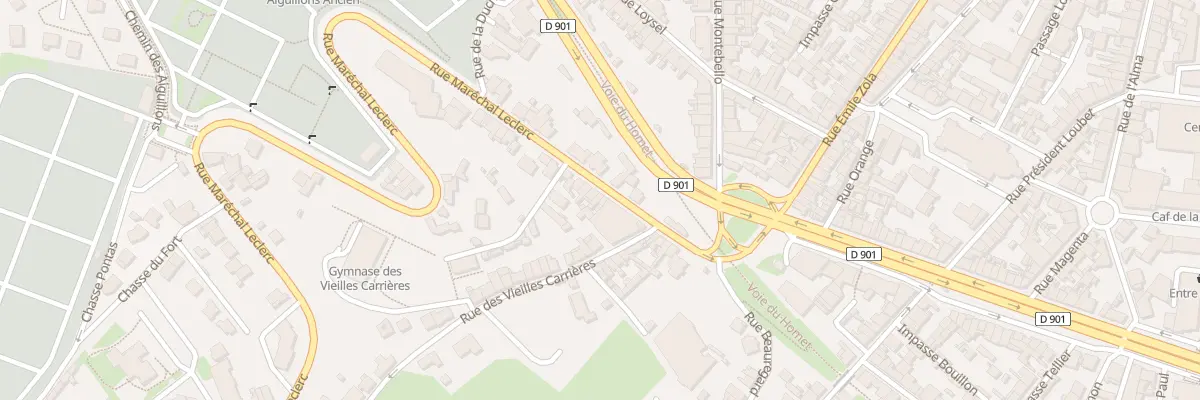 Plan du 5 Rue Marechal Leclerc à Cherbourg-en-Cotentin