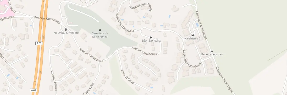 Plan du 13 Av Karsinenea à Saint-Jean-de-Luz