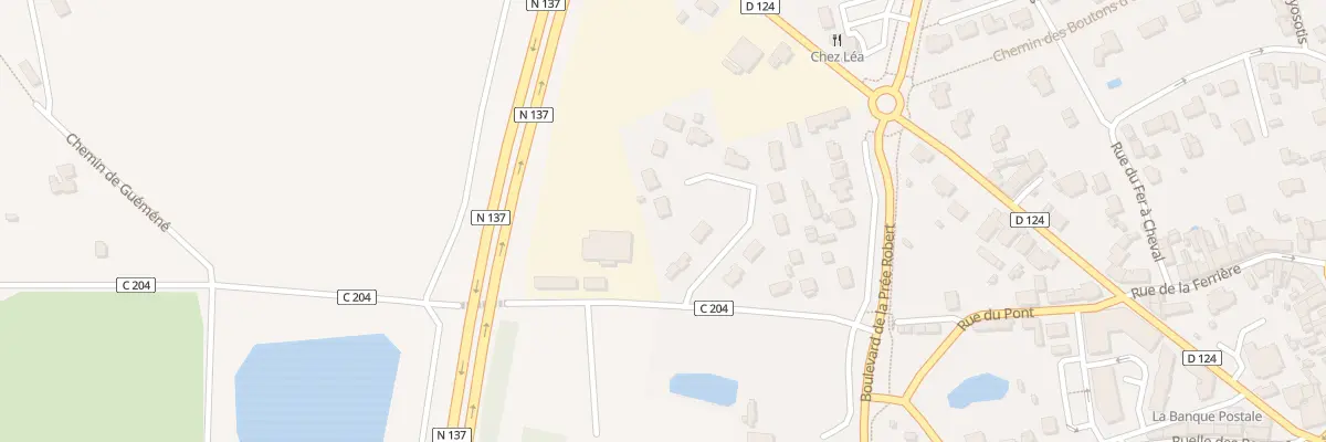 Plan du 8 Rue du Clos Bourg Neuf à Nozay