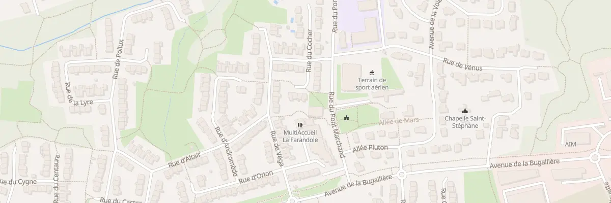 Plan du 1 Rue du Cocher à Orvault
