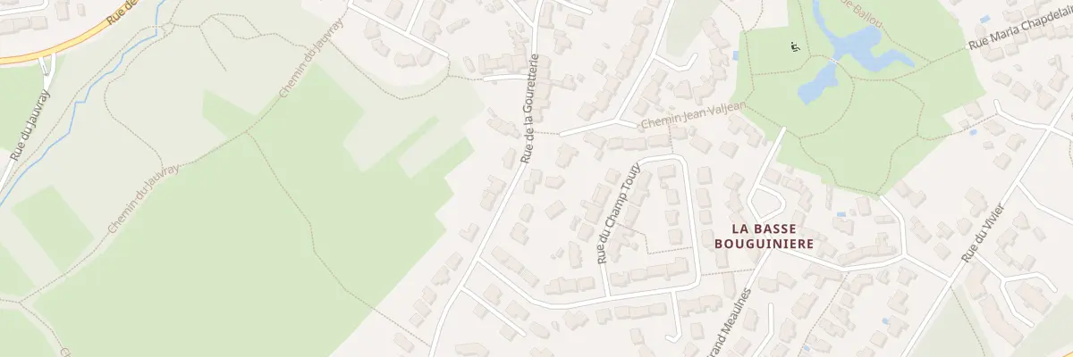 Plan du 40A Rue de la Gouretterie à Bouguenais