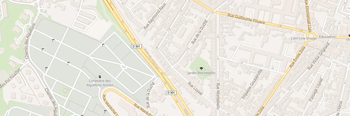 Plan du 90 Rue de la Duché à Cherbourg-en-Cotentin