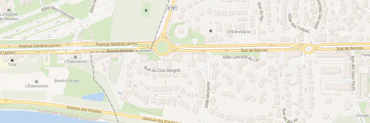 Plan du 48 Rue du Clos Sévigné à Cesson-Sévigné