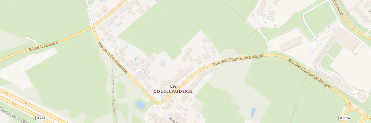 Plan du 14 Rue des Champs de Bougon à Bouguenais
