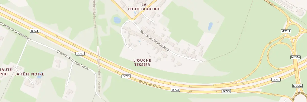 Plan du 51 Rue de la Couillauderie à Bouguenais