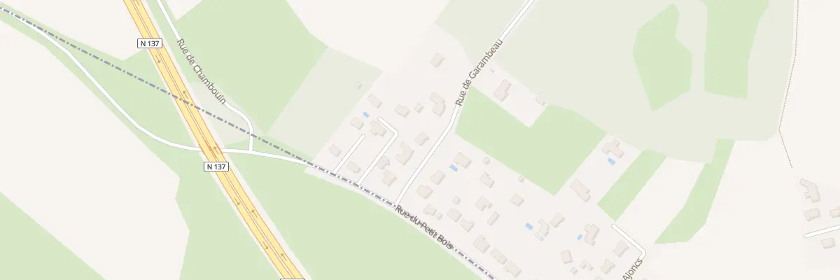 Plan du 46 Rue de garambeau à Treillières