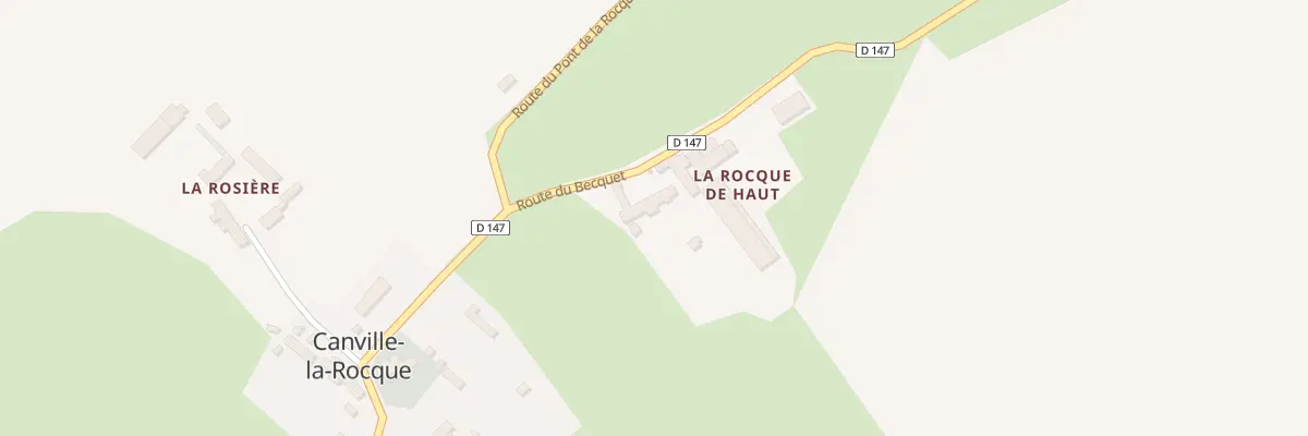 Plan du 6061 La Roque de Haut à Canville-la-Rocque