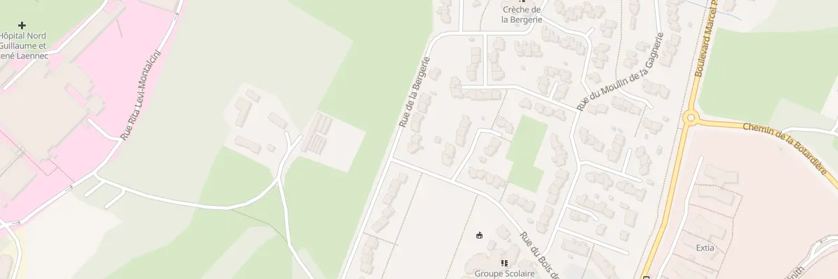 Plan du 47 Rue de la Bergerie à Saint-Herblain