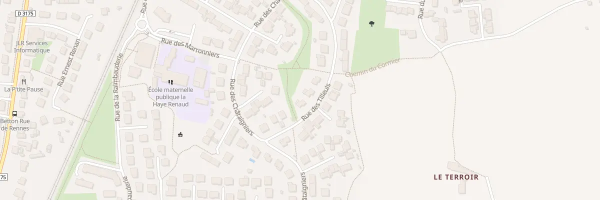Plan du 20 Rue des Tilleuls à Betton