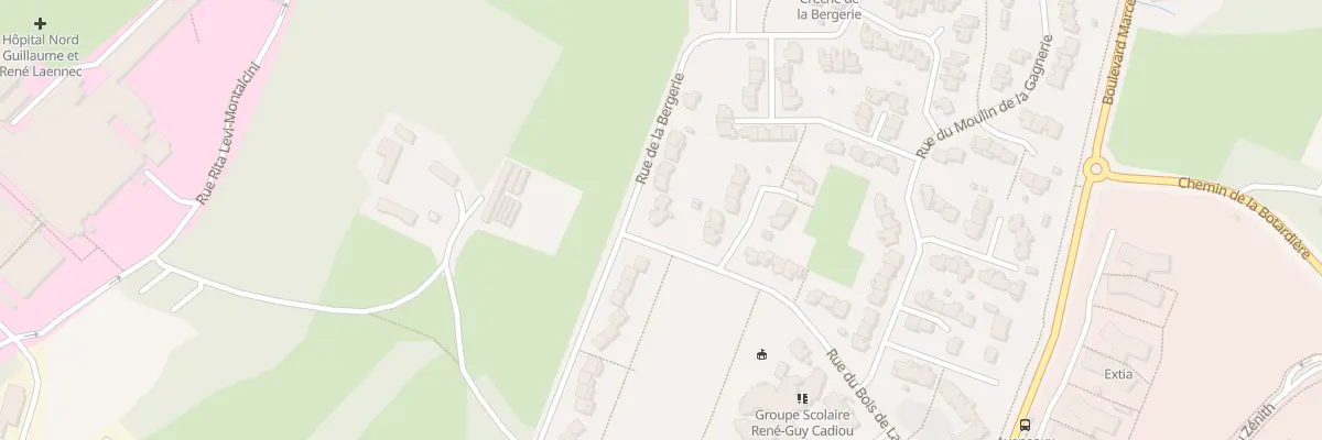 Plan du 49 Rue de la Bergerie à Saint-Herblain