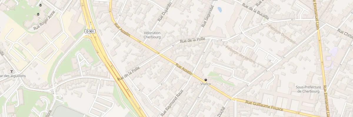 Plan du 36B Rue Asselin à Cherbourg-en-Cotentin
