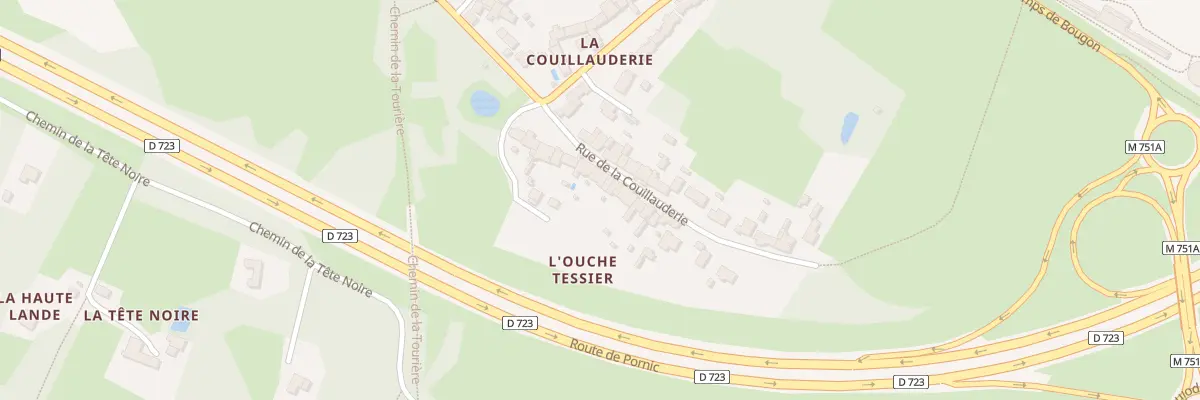 Plan du 43 Rue de la Couillauderie à Bouguenais