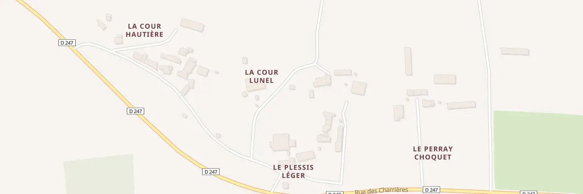 Plan du 5132 Le Plessix Leger à Pancé