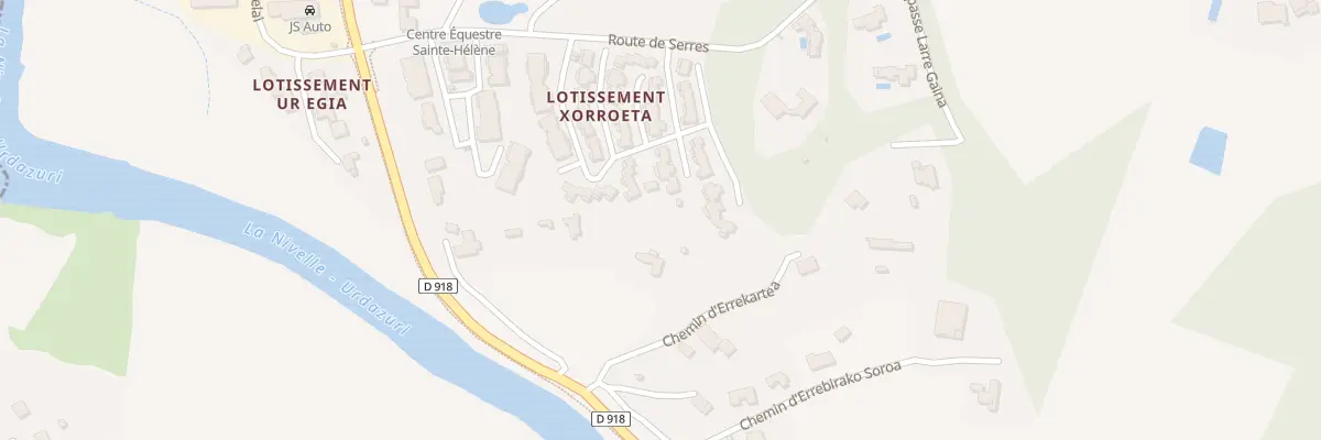 Plan du 1330 Rte de Saint-Jean-de-Luz à Ascain