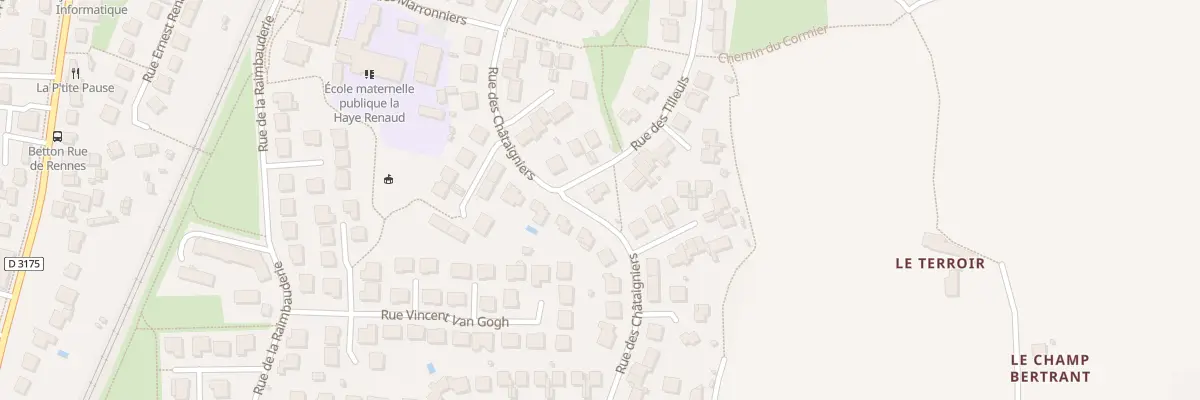 Plan du 29 Rue des Tilleuls à Betton