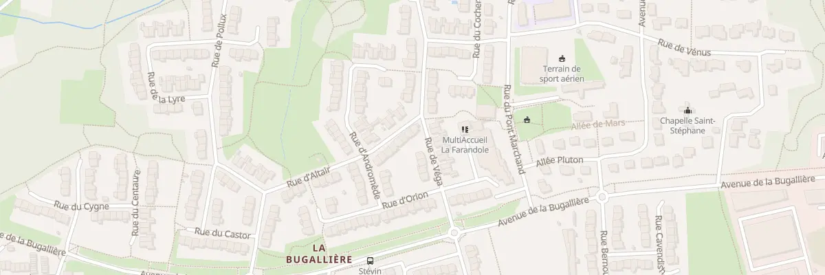 Plan du 44 Rue d’Altaïr à Orvault