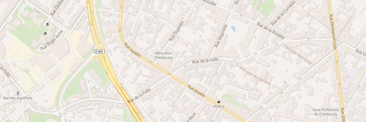 Plan du 30 Rue de la Polle à Cherbourg-en-Cotentin