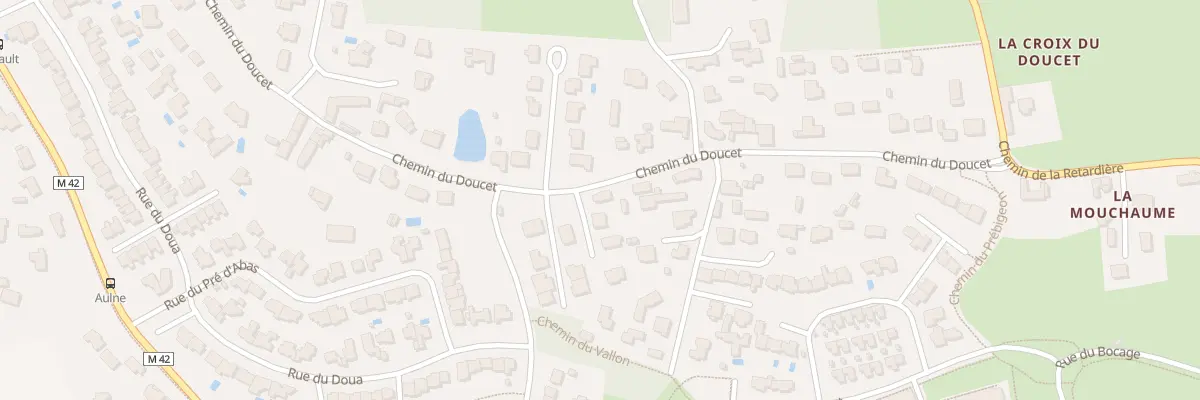 Plan du 33 Che du Doucet à Orvault