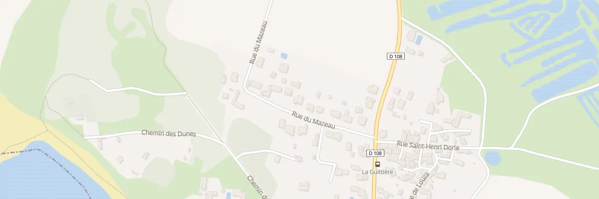 Plan du 134 Rue du mazeau à Talmont-Saint-Hilaire