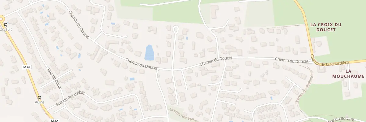 Plan du 1 Rue de l’Etang du Doucet à Orvault