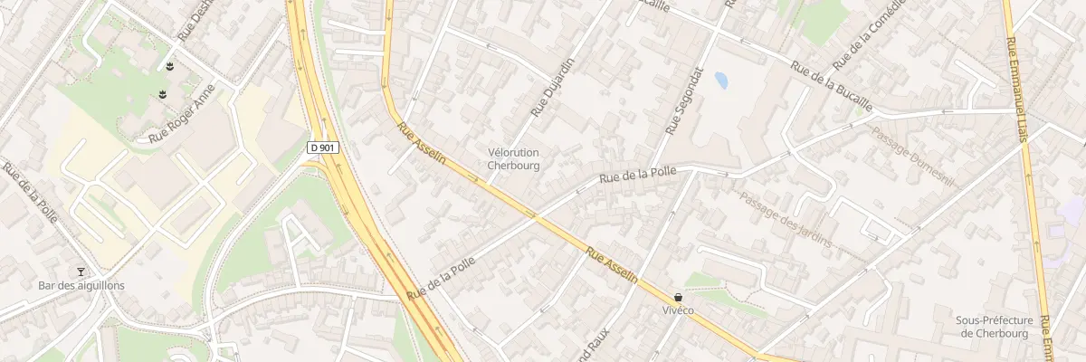 Plan du 36 Rue de la Polle à Cherbourg-en-Cotentin