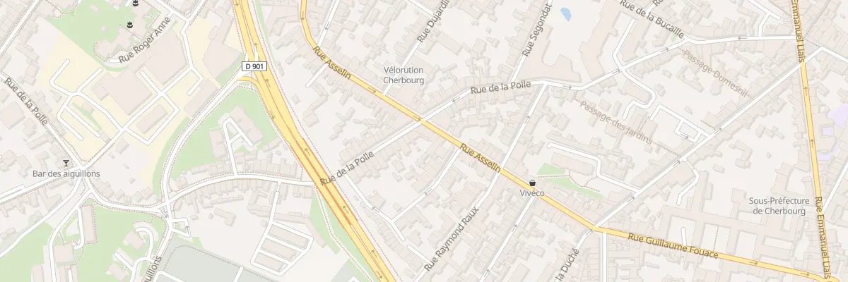 Plan du 41 Rue Asselin à Cherbourg-en-Cotentin