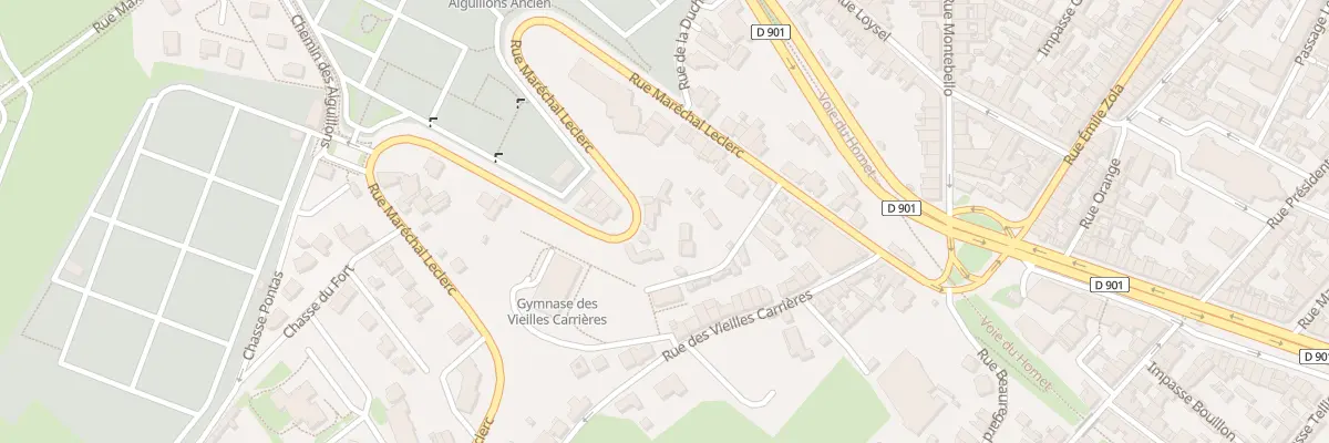 Plan du 107B Rue Marechal Leclerc à Cherbourg-en-Cotentin